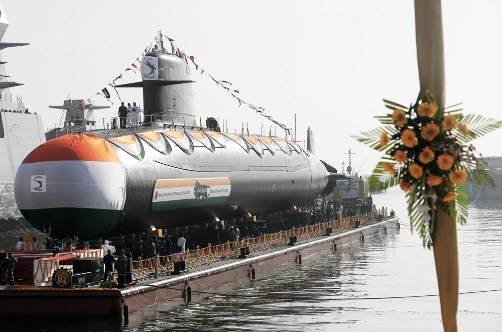 Indian Navy Scorpene Class Submarine